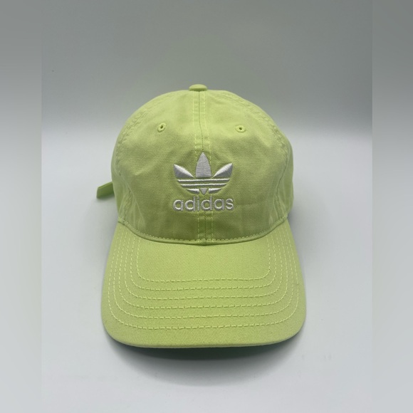 Unisex Adidas Hat Cap Trefoil Originals Relaxed Fit Adjustable Strapback - Picture 1 of 8